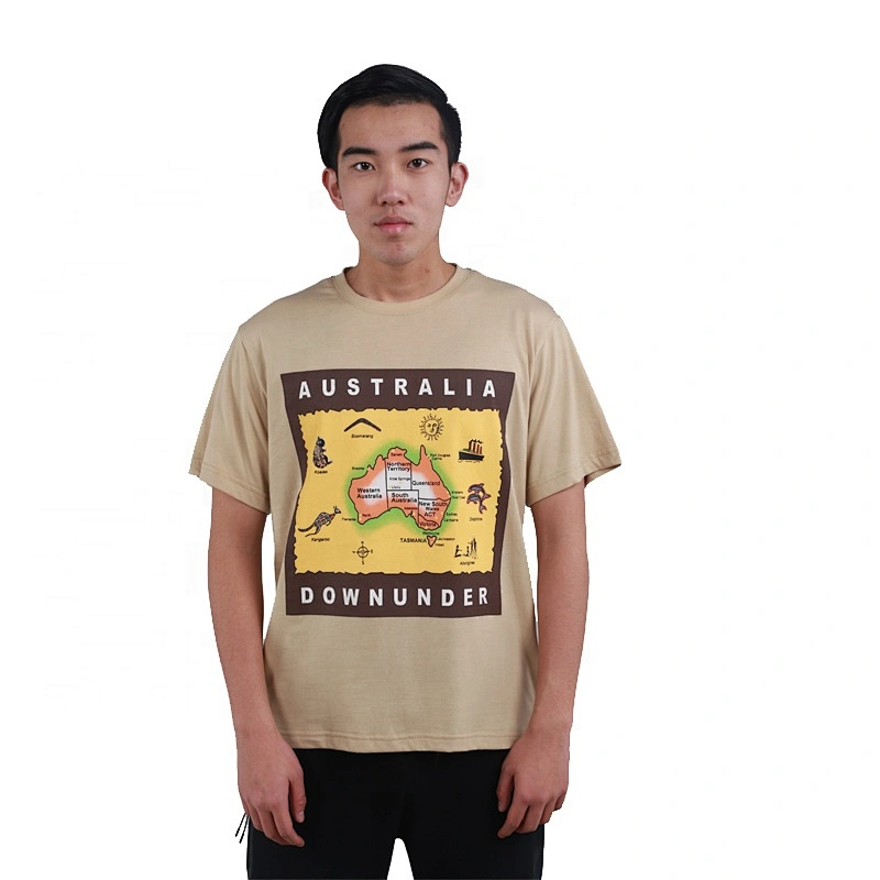 100%cotton screen printing customized cheap t shirts