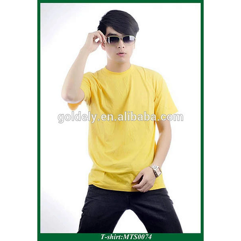 OEM SS O-neck wholesale bamboo t-shirt for men designs