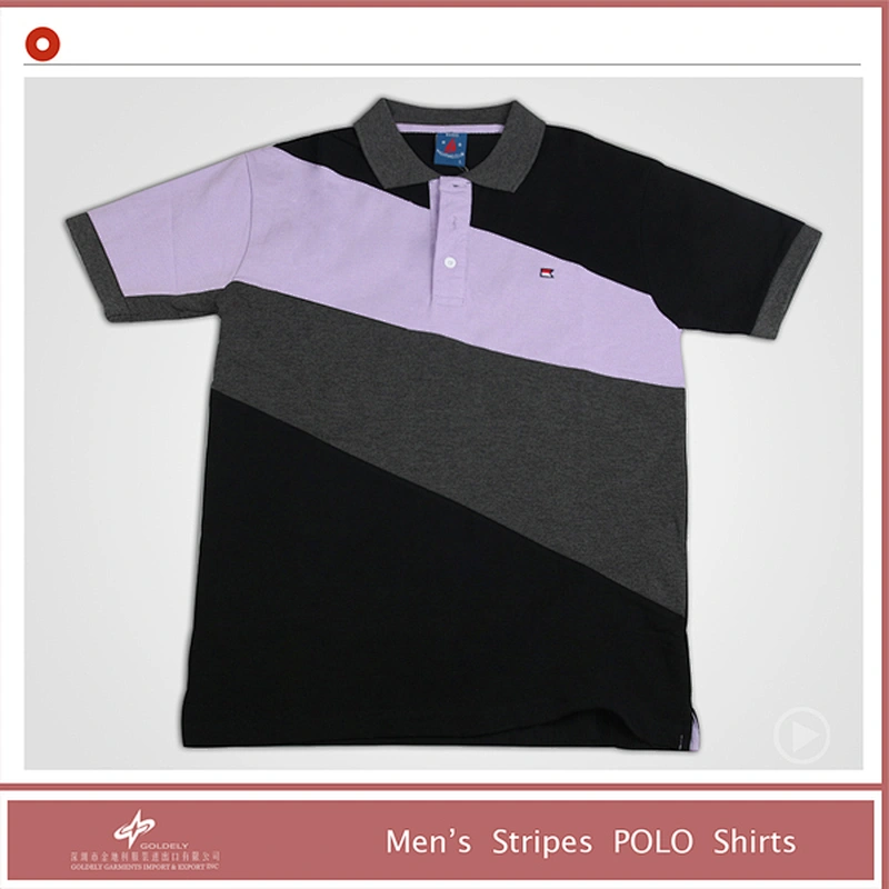 Latest Fashion Style Short Sleeve Slim Office polo Design 2014