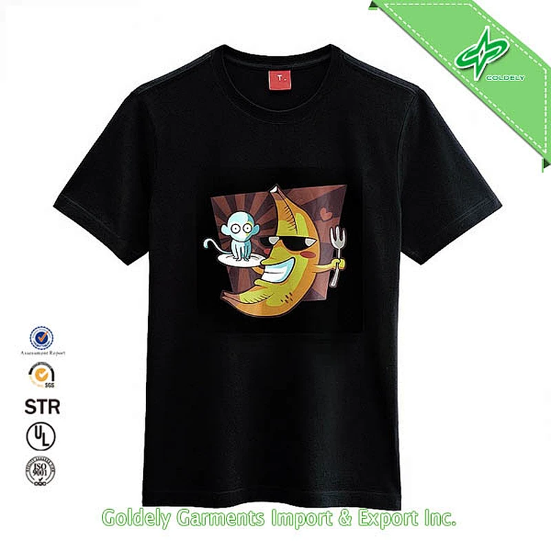 2014 Fashion Summer Cotton Printing Men Brand Fashion T-shirt
