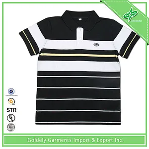 Hot Sale Double Mercerized Cotton Men's High Quality Color Combination Polo T Shirt