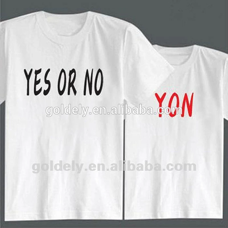 OEM Custom Funny Couple T Shirt Couple Clothing