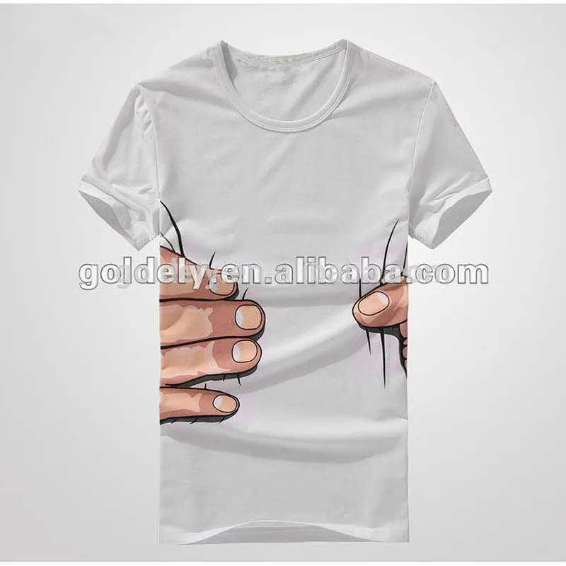 2014 New T-shirt hot drilling mens t shirts short sleeve shirt