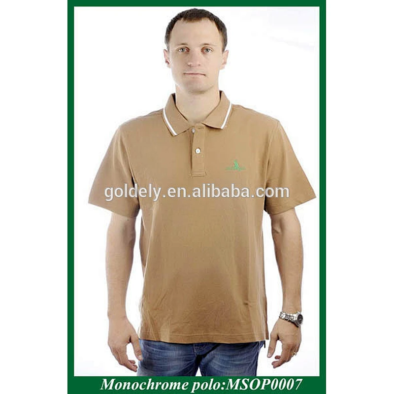 High quality SS fashion hemp polo shirt designs for men with OEM service