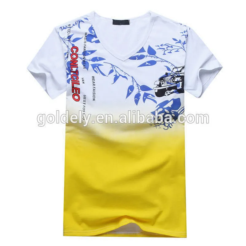 Bulk cheap clothing cotton mens t-shirts clothes for sale