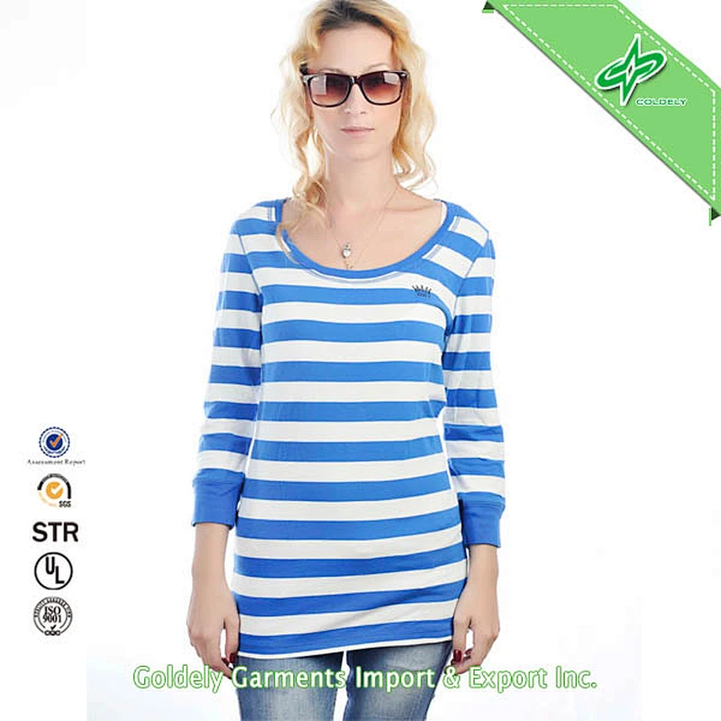 Wholesale Cheap Cotton Promotional Strip T Shirts Manufacturer in Shenzhen