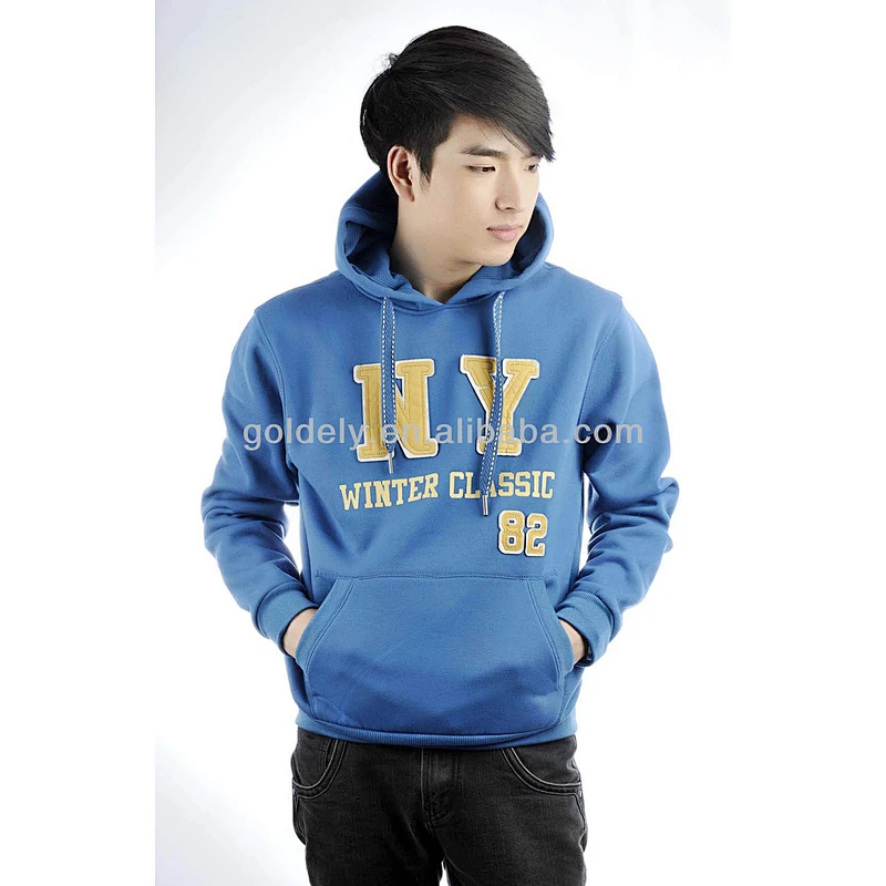 Wholesale Mens Cotton No Zipper Couple Hoody Jacket