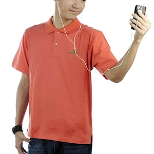 Moisture wicking sports polo shirt, dry fit 100% polyester fitness poloshirt