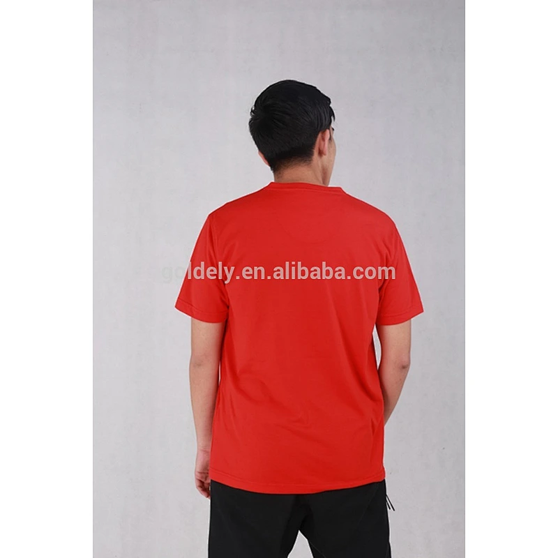 wholesale striped t-shirt in men short sleeve plain dyed