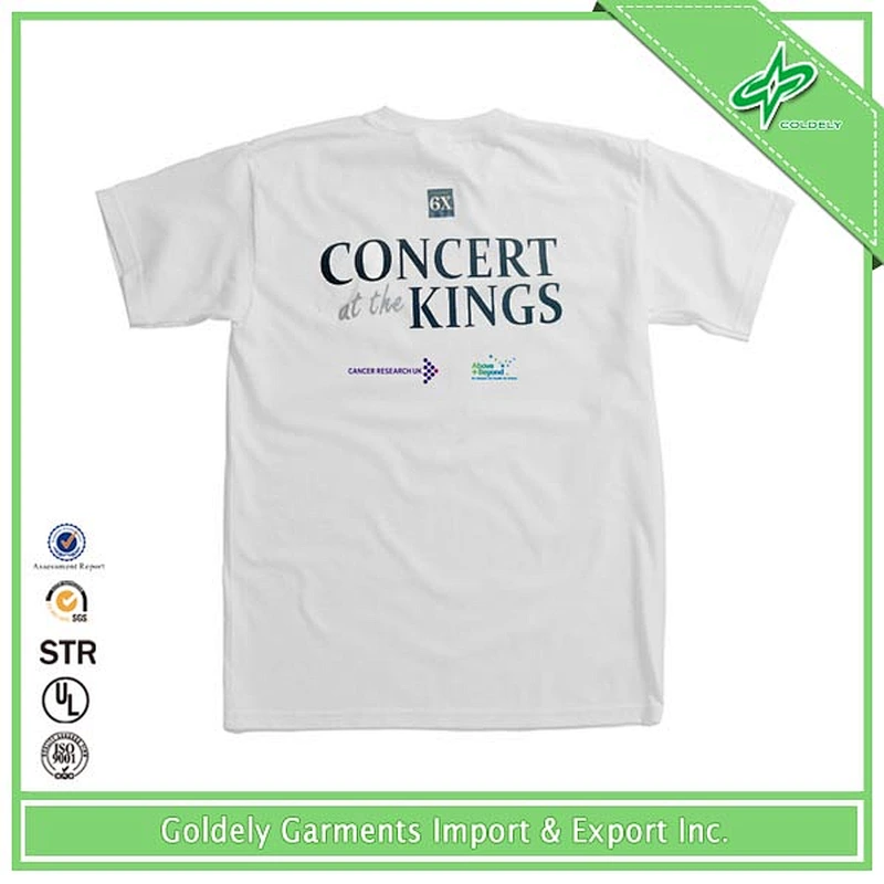Wholesale Men Spandex Real 3D T-shirts With Recycle Material