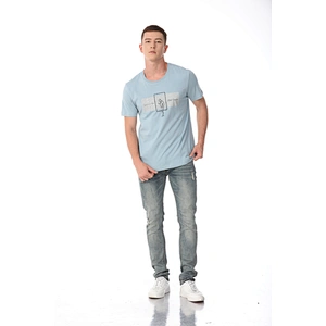 Plain custom LOGO printed cotton t-shirt blank plain men tshirt with LOGO