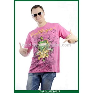 cartoon game printed t-shirt