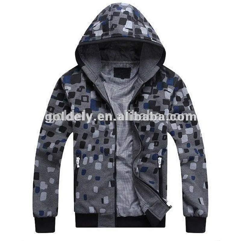 OEM new style plain zip hoodies