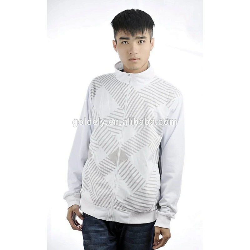 2016 80% COTTON 20% POLY Fleece Full zip Hoody factory China