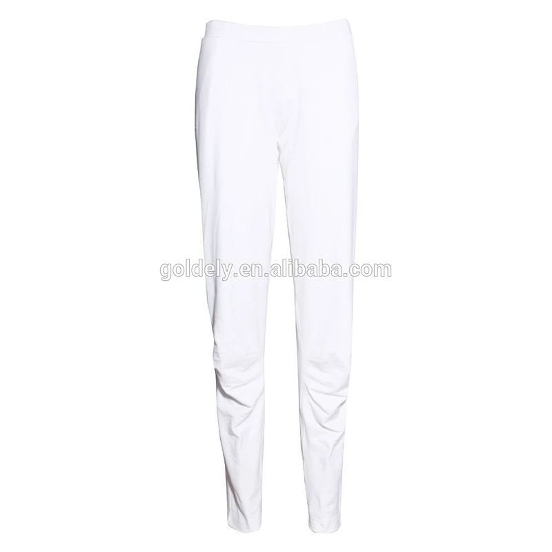new design men's solid cotton leg sweatpant