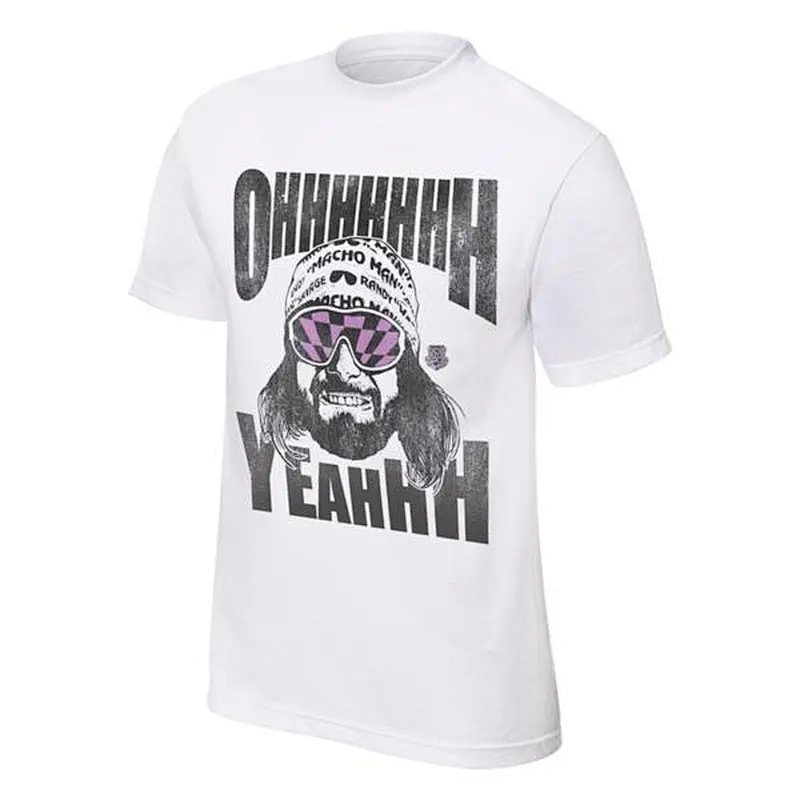 Fashionable Innovative Wholesale Rock Band T-shirt White 100% Cotton T-shirt With Fashion Logo Front