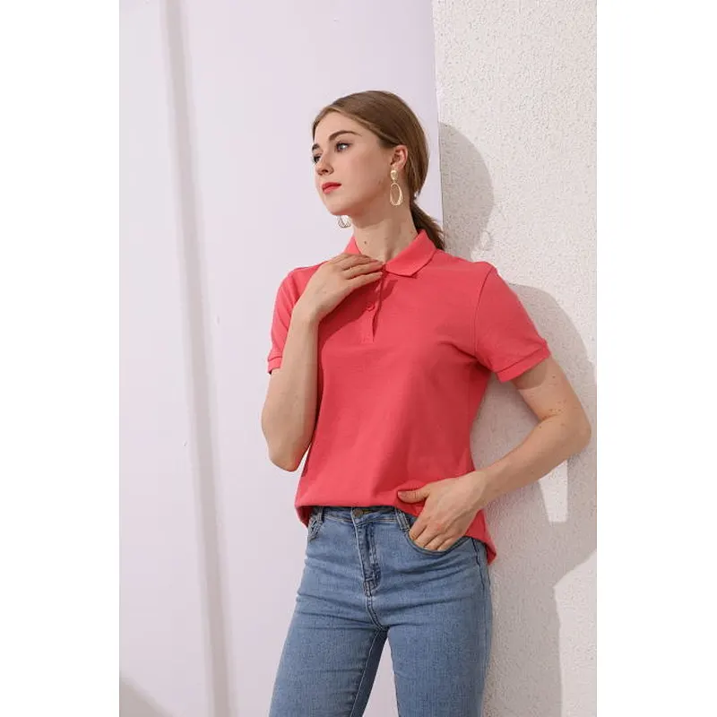 Men's solid color polo,classic style polo for girls