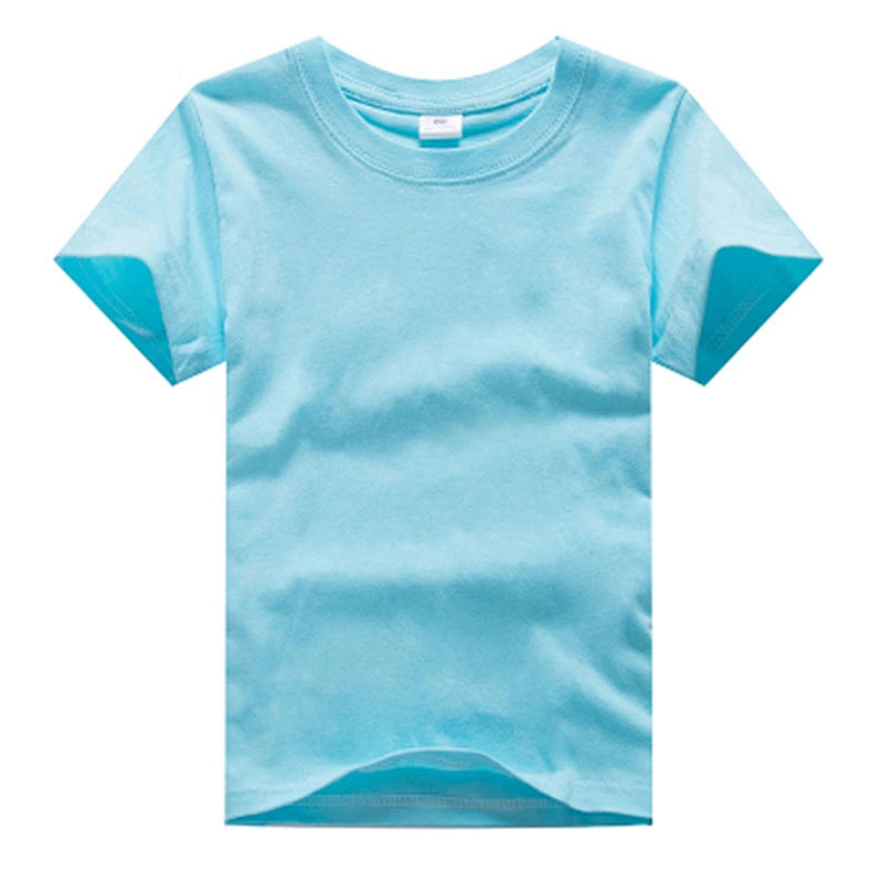 DIY graffiti blank T shirts for promotion or gift cotton polyester kids tshirts