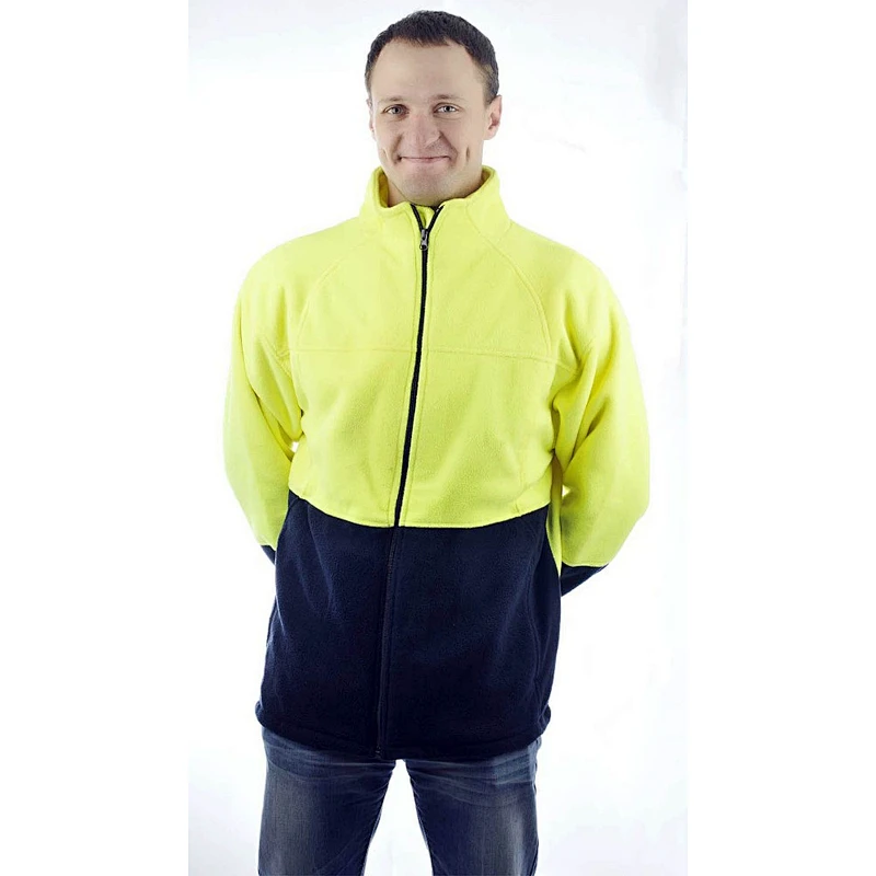 high visibility safety sweat polar fleece clothing