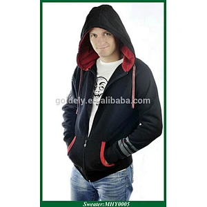 good quality hoodies fleece men street wear hi-hop style