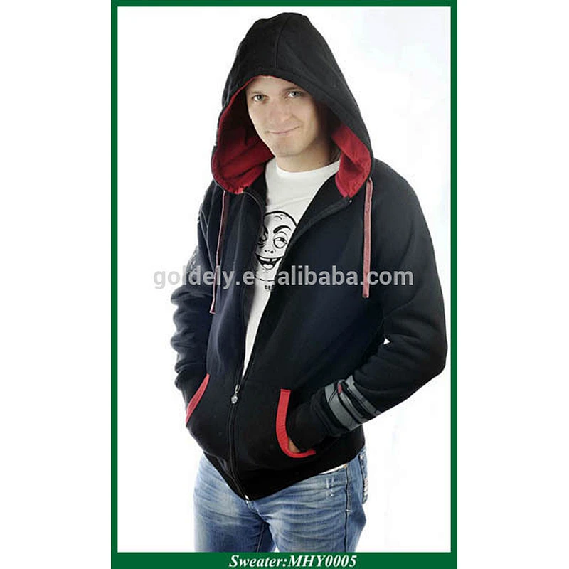 good quality hoodies fleece men street wear hi-hop style