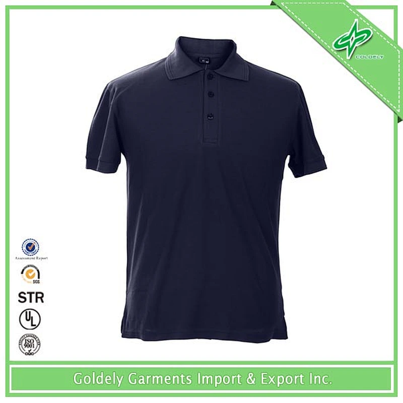 High quality custom 100% cotton heavy weight polo shirt