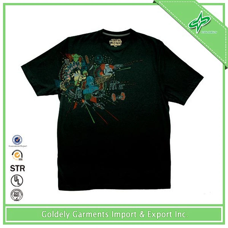 Hot Sale Cotton Spandex Jersey Cute T-shirt Girl