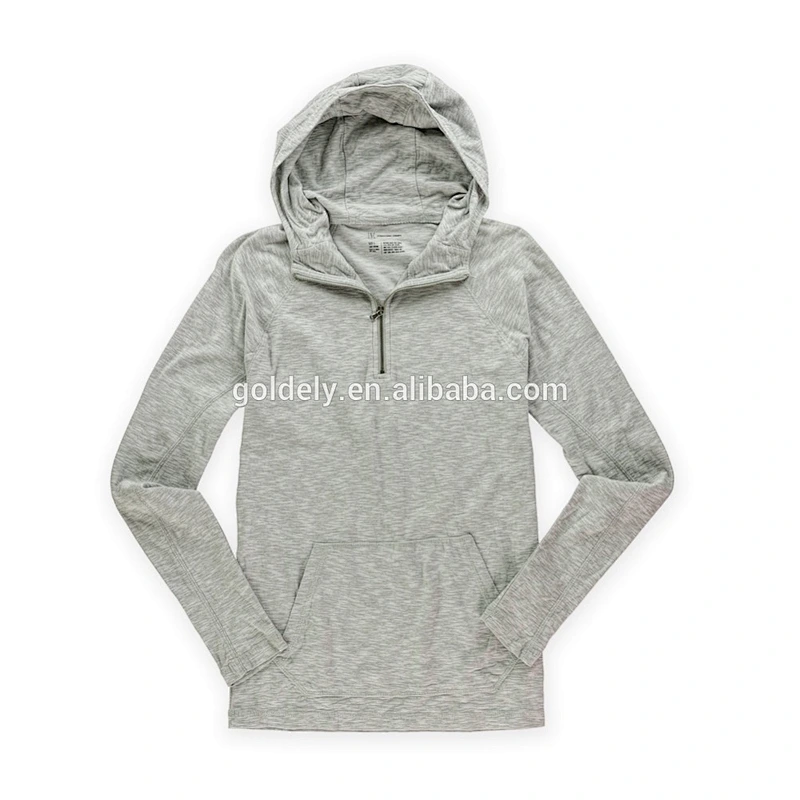 bulk production single color long/short sleeve hoodies wholesale