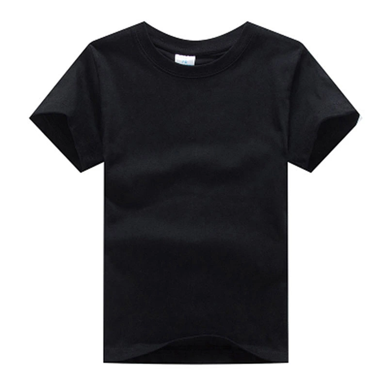 DIY graffiti blank T shirts for promotion or gift cotton polyester kids tshirts