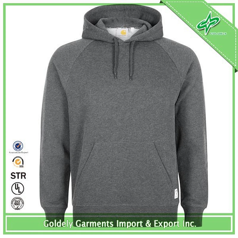 New design 65 polyester 35 cotton sweatshirt black