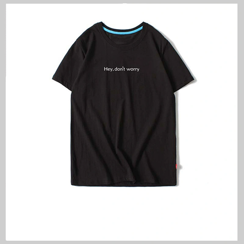 Hot selling oem plain men t shirt with logo in stock
