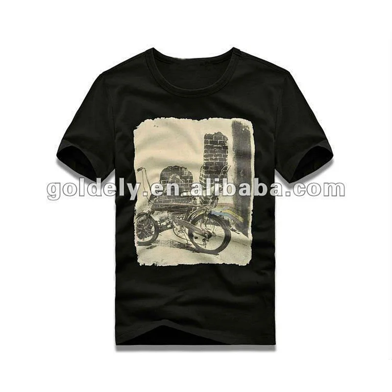 new fashion men's printing T-shirt