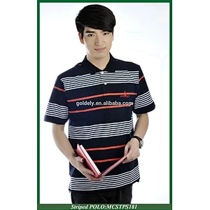 latest design 100% cotton pique fabric polo t shirt