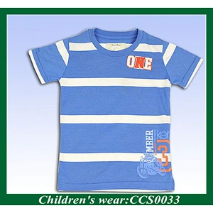 cotton fabric logo printed cheap custom kids t shirt