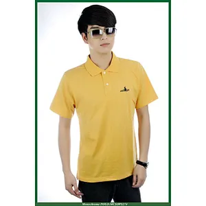 cheapest yellow solid men's t shirt with high quality
