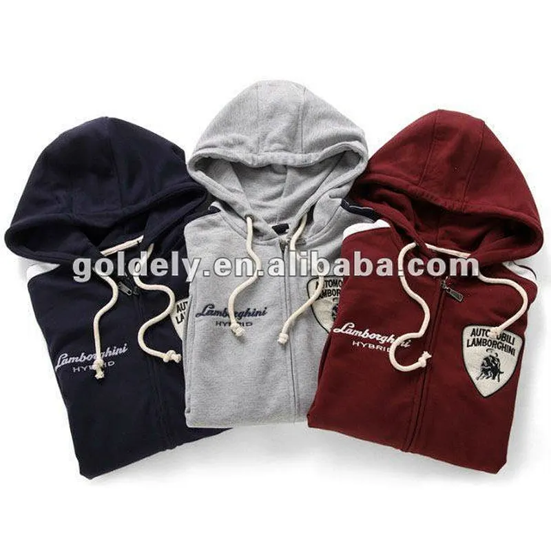Cotton Fleece Hoodie / Kangaroo Pocket Hoodie / Black Fleece Hoodie