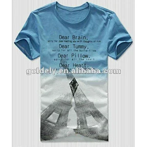 The mountain t-shirt maked with finespin cotton