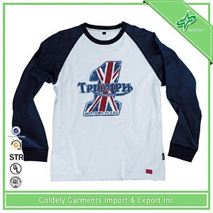 Custom Lycra Sublimation Printing Dry Fit Long Sleeve T-shirt