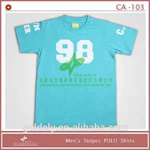 Hot sell fashion tee shirt for men with number prints