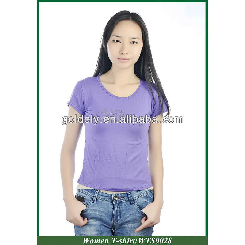 100%cotton slim fit polo t shirt for ladies