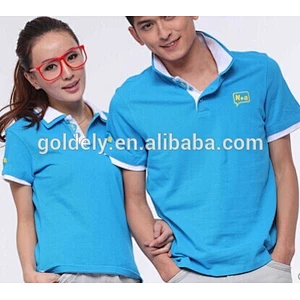 2019 newest custom badminton sports polo shirt for Coupleclothing