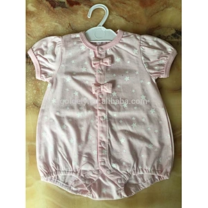 organic cotton baby rompers wholesale baby clothes with OEM design brand