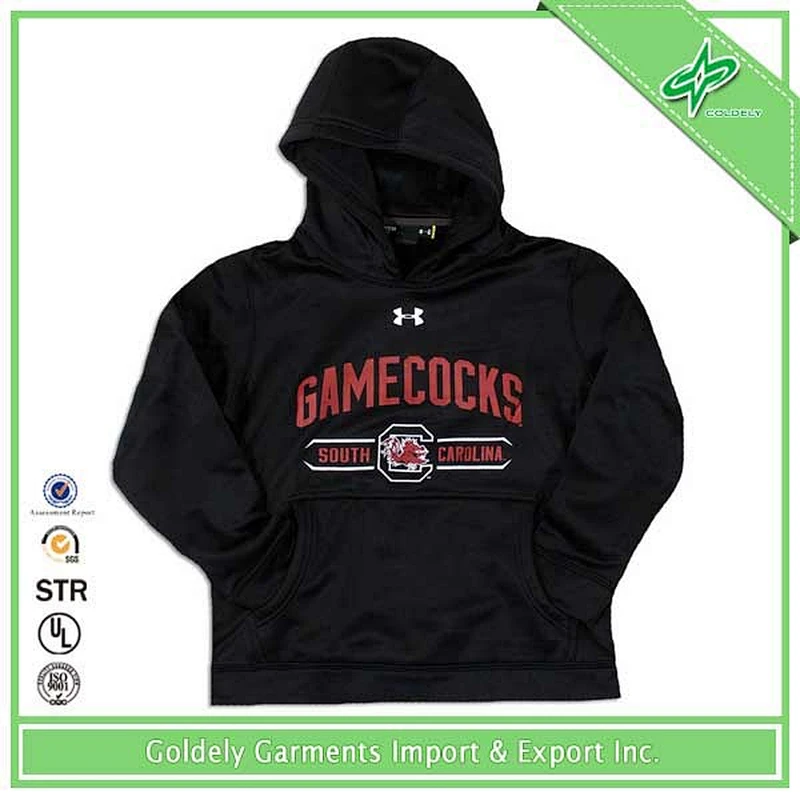 custom design printing mens heavy cotton zip front hoodies