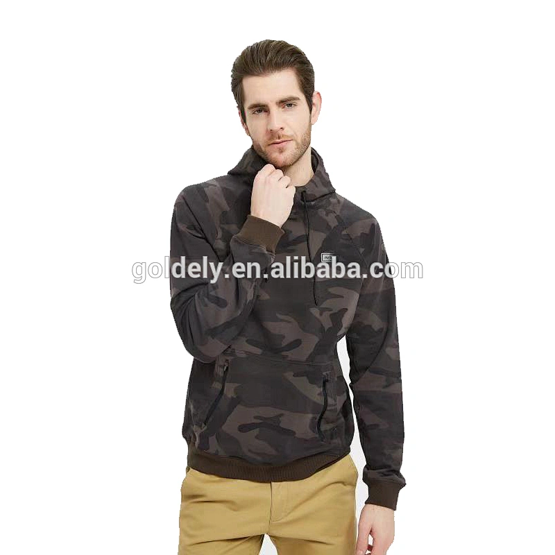 2019 new camouflage zipper-up hoodies cool coat military style jacket