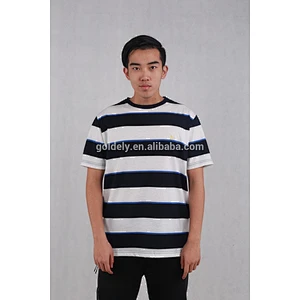 t-shirt collar types of new model 100% ring spun cotton t-shirt in bulk