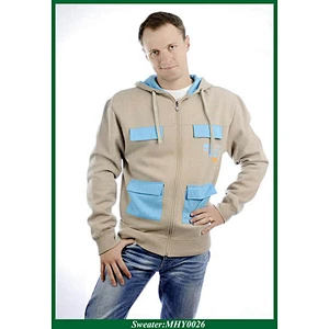 OEM brand with own logo design polar fleece jacket sweater