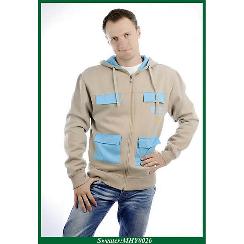 OEM brand with own logo design polar fleece jacket sweater