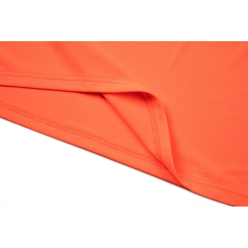100% polyester eyelet fabric quick dry T shirt for promotion and marathon
