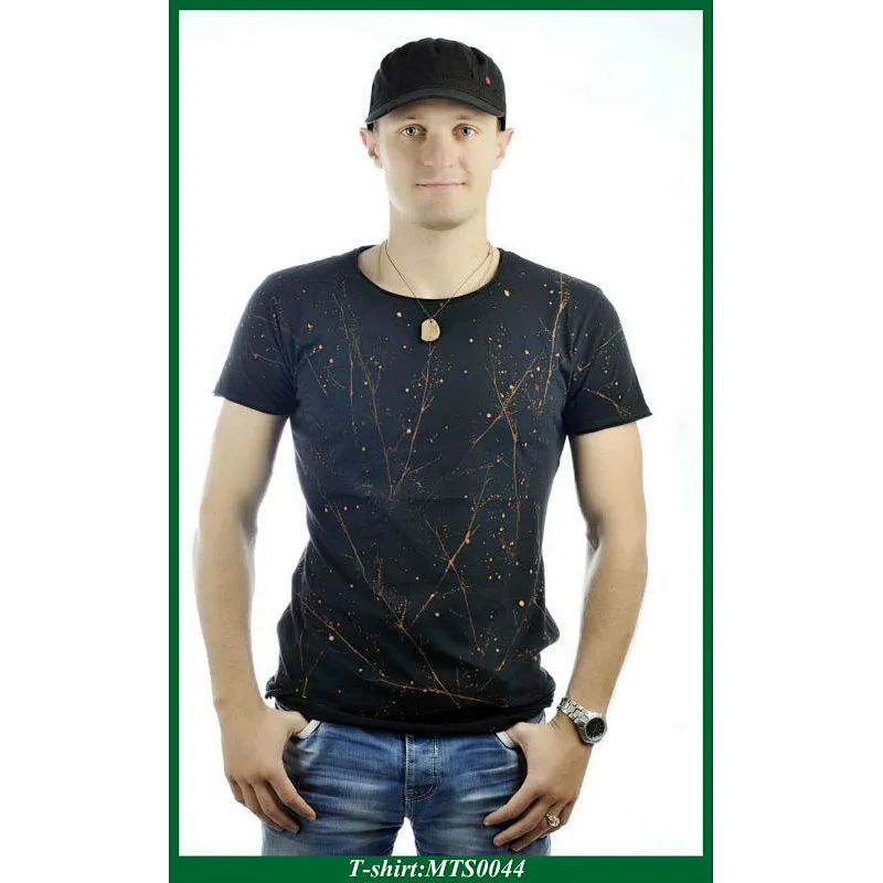 black men's t shirt
