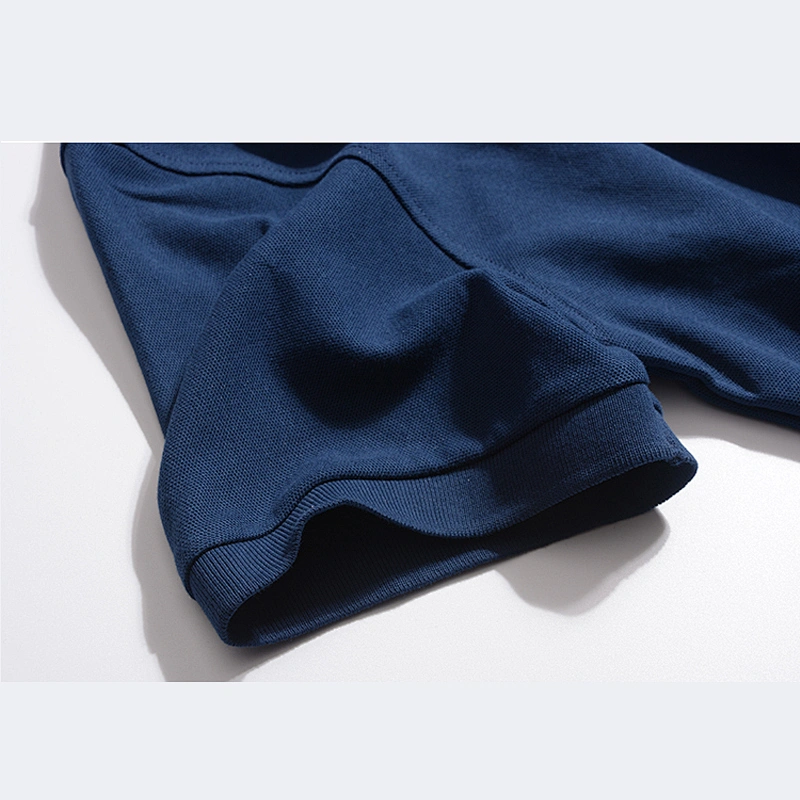 Plain pique material TC6040 cotton polyester men polo tshirts